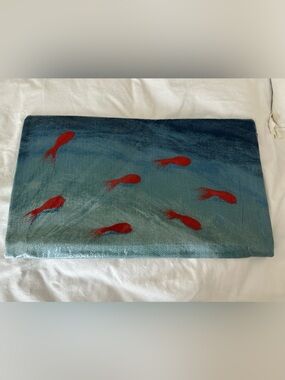 Liorna Manne Goldfish Pillowcase Cover Set - x2 NWT